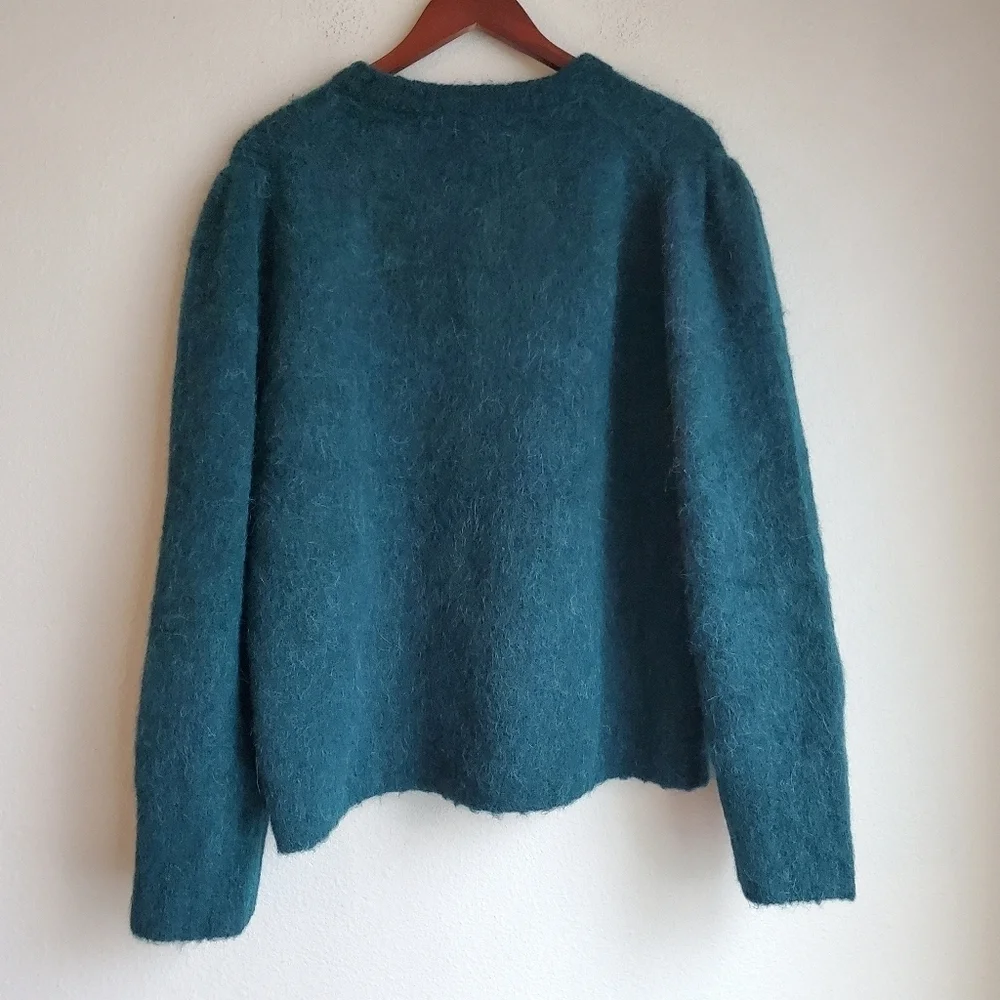 J. Crew Puff-Sleeve Fuzzy Sweater size 2X NWT